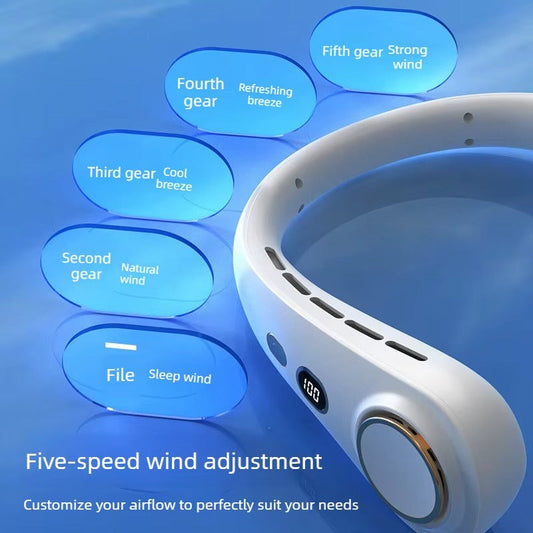 Portable Neck Fan (3 Speed)