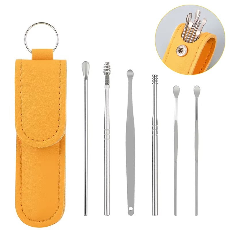 Ear Wax Cleaning Kit – 6 Pcs Ear Picks